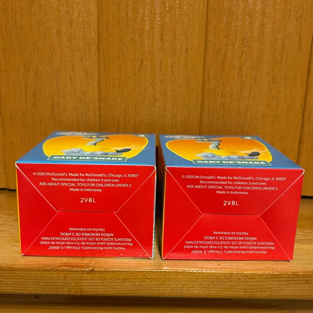 McDonald’s 2025 Happy Meal X Zootopia 2 Collectible Toy #4 Gary De’Snake 2 Pcs